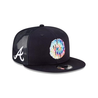 Sapca New Era Atlanta Braves MLB Groovy 9FIFTY Snapback - Albastri